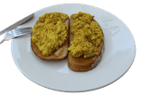 Vegan scrambled tofu